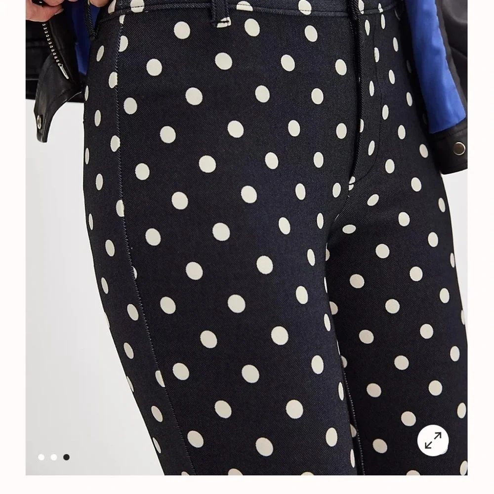 Free People Molly printed slim pants 8